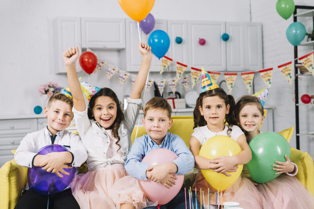 Children at a kids party in Cork